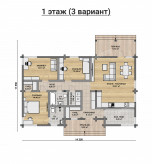Дом из клееного бруса VZ-423